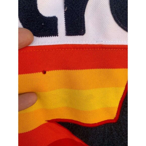 Vintage 90s Houston Astros embroidered Jersey Size 3XL Cooperstown by majestic - Picture 7 of 7